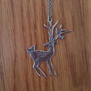 Deer necklace